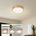BRILAGI - dimmbare LED-Deckenleuchte POOL LED/24W/230V 3000-6000K Ø 20 cm bronzefarben + Fernbedienung