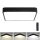 Brilagi - Dimmbare LED-Deckenleuchte POOL LED/36W/230V 3000-6000K 40x40 cm schwarz + Fernbedienung