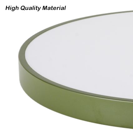 Brilagi - Dimmbare LED-Deckenleuchte POOL LED/48W/230V 3000-6000K Ø 40 cm grün + Fernbedienung