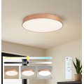 BRILAGI - dimmbare LED-Deckenleuchte POOL LED/60W/230V 3000-6000K Ø 60 cm Bronze + Fernbedienung