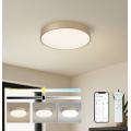 BRILAGI - Dimmbare LED-Deckenleuchte POOL SMART LED/48W/230V 3000–6000K Ø 40 cm Wi-Fi Tuya + Fernbedienung