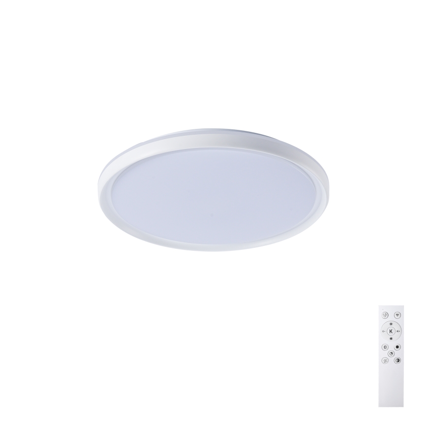Brilagi - dimmbare LED-Deckenleuchte RIVO LED/72W/230V 3000–6000K weiß Ø 50 cm + Fernbedienung