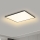 Brilagi - Dimmbare LED-Deckenleuchte SLIMFRAME LED/36W/230V 45x45 cm 3000-6000K schwarz + Fernbedienung