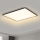 Brilagi - Dimmbare LED-Deckenleuchte SLIMFRAME LED/58W/230V 60x60 cm 3000-6000K schwarz + Fernbedienung