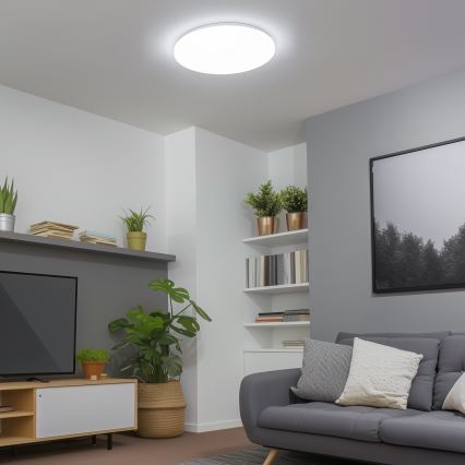 Brilagi - SMART dimmbare LED-Deckenleuchte LED/24W/230V Ø 38 cm 2700-6500K Wi-Fi Tuya + Fernbedienung