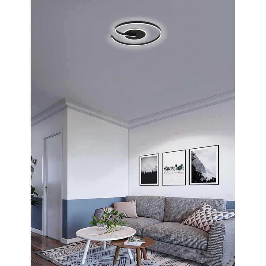 Brilagi - Dimmbare LED-Deckenleuchte SPIRAL LED/56W/230V 3000/4000/6000K + Fernbedienung