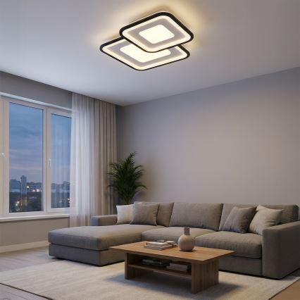 Brilagi - LED dimmbare Deckenleuchte TANDORA LED/49W/230V 50x50 cm 3000-6000K + Fernbedienung