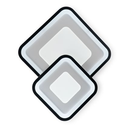 Brilagi - LED dimmbare Deckenleuchte TANDORA LED/49W/230V 50x50 cm 3000-6000K + Fernbedienung