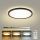 Brilagi - dimmbare LED-Deckenleuchte ULTRA SLIM LED/18W/230V 2700-6500K Ø 30 cm schwarz + Fernbedienung