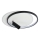 Brilagi - dimmbare LED-Deckenleuchte UNITY LED/48W/230V + 1xGU10/3W 3000-6000K 39x45 cm weiß/schwarz + Fernbedienung