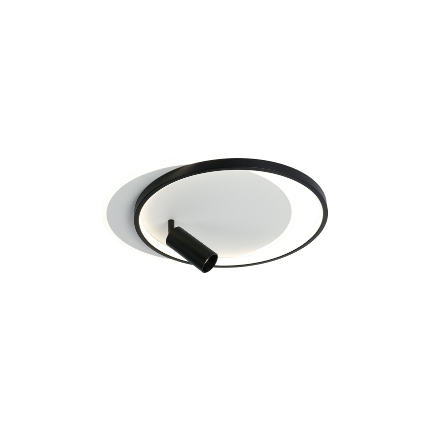 Brilagi - dimmbare LED-Deckenleuchte UNITY LED/48W/230V + 1xGU10/3W 3000-6000K 39x45 cm weiß/schwarz + Fernbedienung