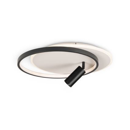 BRILAGI - dimmbare LED-Deckenleuchte UNITY LED/48W/230V + 1xGU10/3W 3000-6000K 39x45 cm weiß/schwarz + Fernbedienung