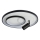 Brilagi - dimmbare LED-Deckenleuchte UNITY LED/60W/230V + 1xGU10/3W 3000-6000K Ø 50 cm weiß/schwarz + Fernbedienung