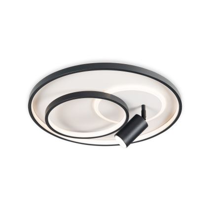 BRILAGI - dimmbare LED-Deckenleuchte UNITY LED/60W/230V + 1xGU10/3W 3000-6000K Ø 50 cm weiß/schwarz + Fernbedienung