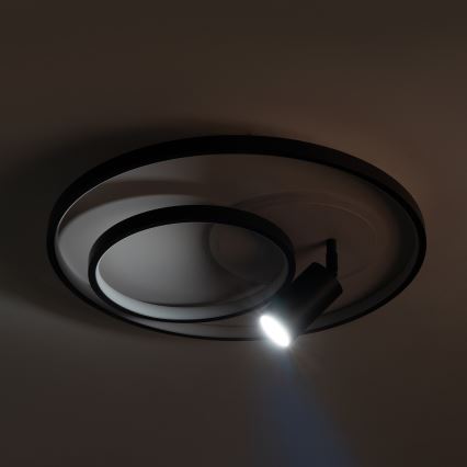 BRILAGI - dimmbare LED-Deckenleuchte UNITY LED/60W/230V + 1xGU10/3W 3000-6000K Ø 50 cm weiß/schwarz + Fernbedienung
