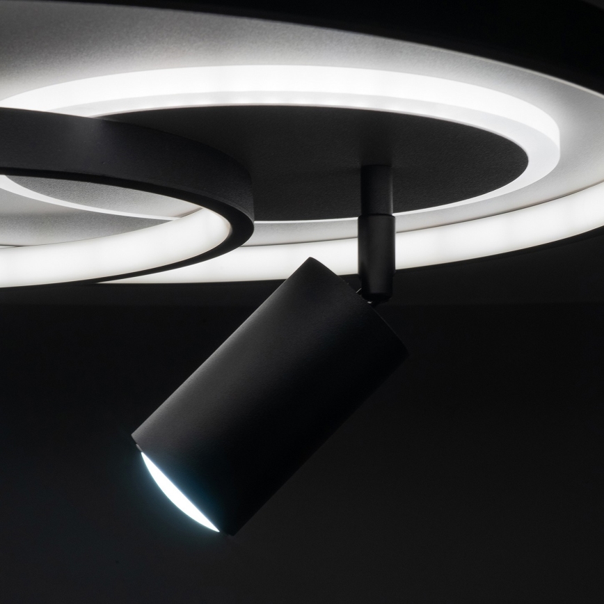 BRILAGI - dimmbare LED-Deckenleuchte UNITY LED/60W/230V + 1xGU10/3W 3000-6000K Ø 50 cm weiß/schwarz + Fernbedienung