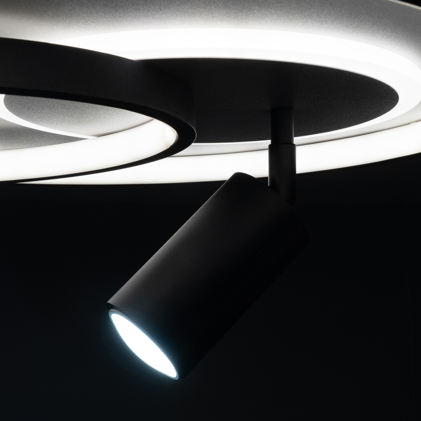 BRILAGI - dimmbare LED-Deckenleuchte UNITY LED/60W/230V + 1xGU10/3W 3000-6000K Ø 50 cm weiß/schwarz + Fernbedienung