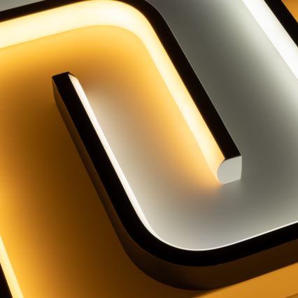 Brilagi - Dimmbare LED-Deckenleuchte VELO LED/64W/230V 38x38 cm 3000-6500K + Fernbedienung