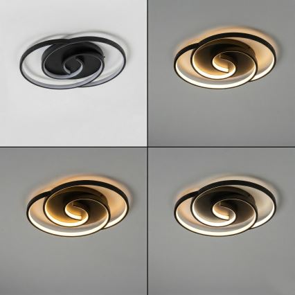 Brilagi - LED dimmbare Deckenleuchte VELO LED/70W/230V 3000-6500K 38x47,8 cm + Fernbedienung