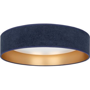 Brilagi - dimmbare LED-Deckenleuchte VELVET SMARTIX STARS LED/24 W/230 V 3000–6000 K Ø 45 cm blau/gold Wi‑Fi Tuya Beacon + Fernbedienung