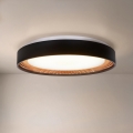 Brilagi - dimmbare LED-Deckenleuchte WALDO LED/48W/230V 3000-6500K Ø 40 cm schwarz/gold + Fernbedienung