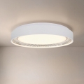 Brilagi - dimmbare LED-Deckenleuchte WALDO LED/48W/230V 3000-6500K Ø 40 cm weiß/silber + Fernbedienung