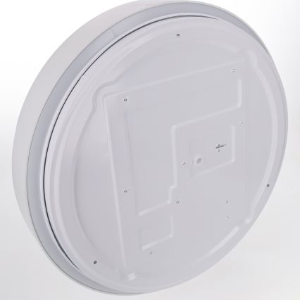 Brilagi - dimmbare LED-Deckenleuchte WALDO LED/48W/230V 3000-6500K Ø 40 cm weiß/silber + Fernbedienung
