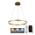 Brilagi - Dimmbare LED-Hängeleuchte an Schnur CIRCLE LED/42W/230V 3000-6500K + Fernbedienung