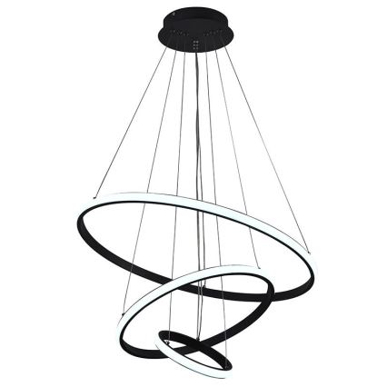 Brilagi - Dimmbare LED-Hängeleuchte an Schnur CIRCLE LED/90W/230V 3000-6500K + Fernbedienung