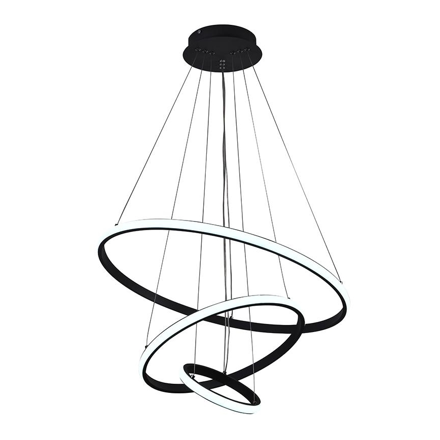 Brilagi - Dimmbare LED-Hängeleuchte an Schnur CIRCLE LED/90W/230V 3000-6500K + Fernbedienung