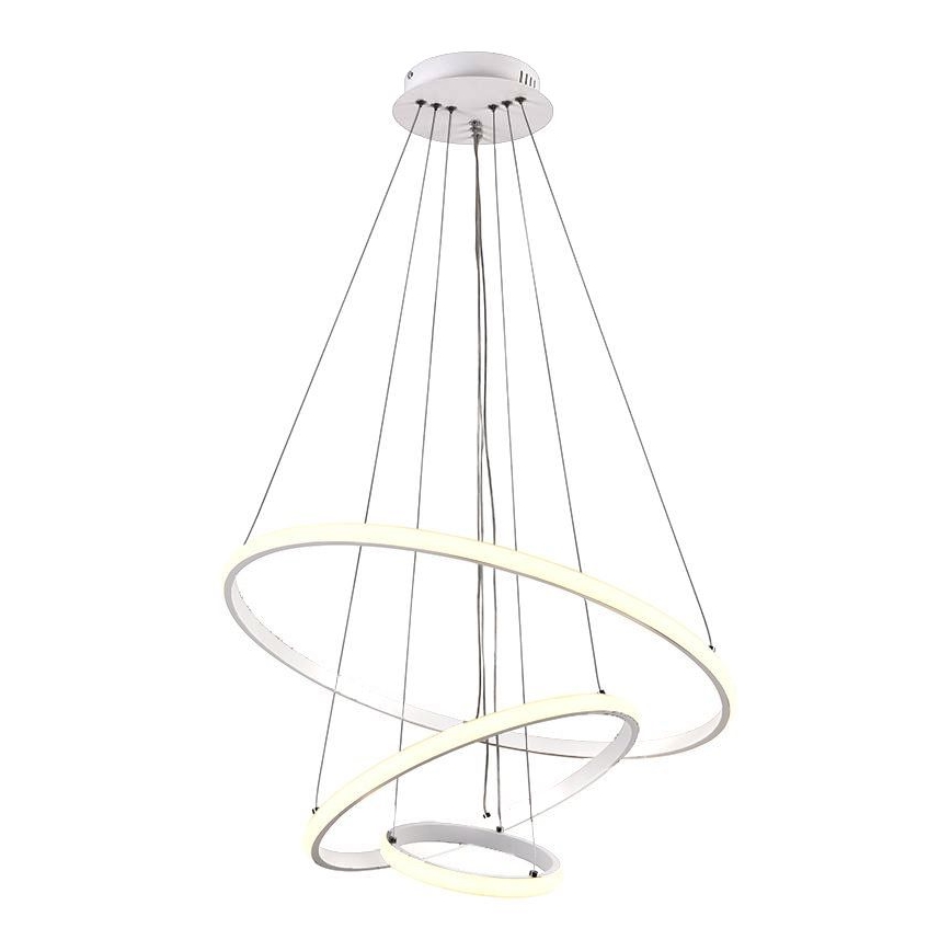 Brilagi - Dimmbare LED-Hängeleuchte an Schnur CIRCLE LED/90W/230V 3000-6500K + Fernbedienung