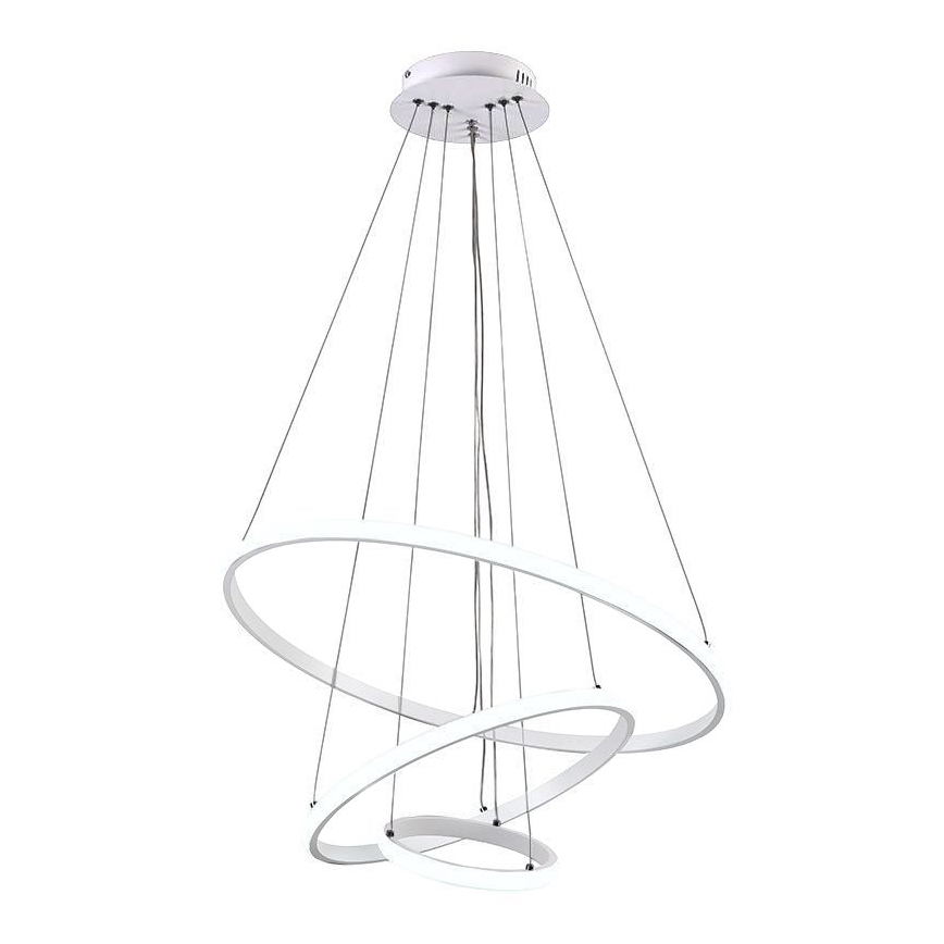 Brilagi - Dimmbare LED-Hängeleuchte an Schnur CIRCLE LED/90W/230V 3000-6500K + Fernbedienung