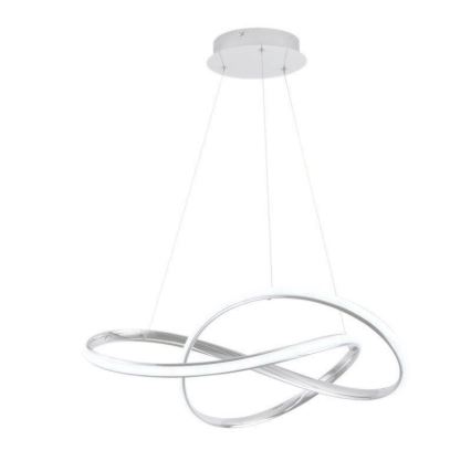 Brilagi - Dimmbare LED-Hängeleuchte an Schnur COSMOWAVE LED/70W/230V 3000-6500K weiß + Fernbedienung