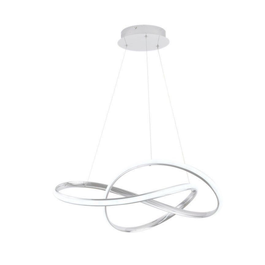 Brilagi - Dimmbare LED-Hängeleuchte an Schnur COSMOWAVE LED/70W/230V 3000-6500K weiß + Fernbedienung