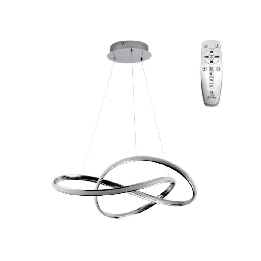 Brilagi - Dimmbare LED-Hängeleuchte an Schnur COSMOWAVE LED/70W/230V 3000-6500K weiß + Fernbedienung