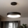 Brilagi - Dimmbare LED-Hängeleuchte mit Seilaufhängung FALCON LED/80W/230V 3000-6500K Ø 60 cm schwarz + Fernbedienung