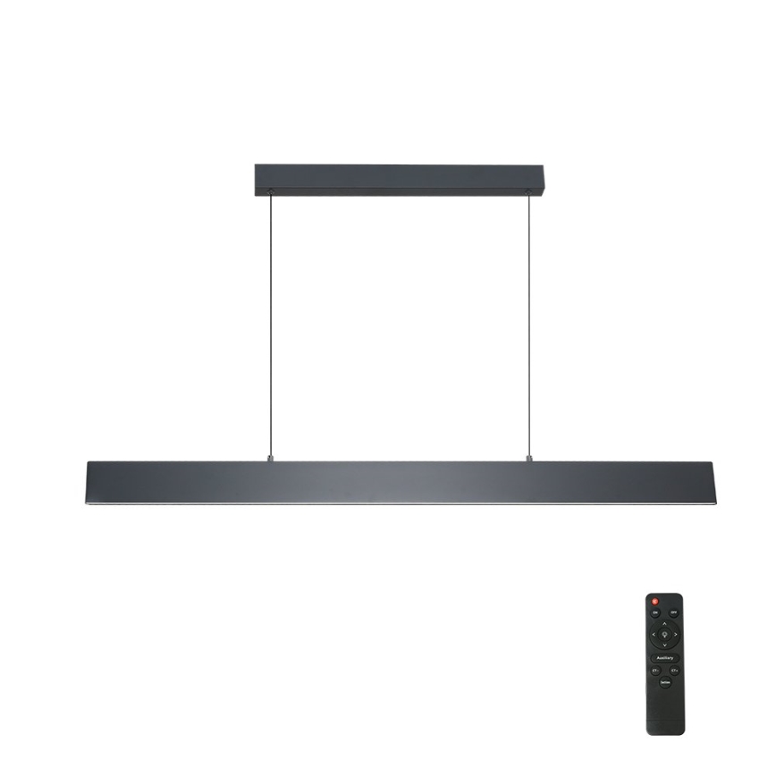 Brilagi - Dimmbare LED-Hängeleuchte SLIMLINE LED/40W/230V 3000-6000K anthrazit + Fernbedienung