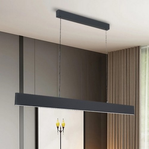 Brilagi - Dimmbare LED-Hängeleuchte SLIMLINE LED/40W/230V 3000-6000K anthrazit + Fernbedienung