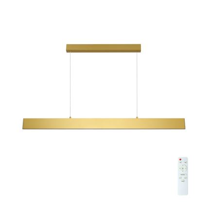 Brilagi - Dimmbare LED-Hängeleuchte SLIMLINE LED/40W/230V 3000-6000K golden + Fernbedienung