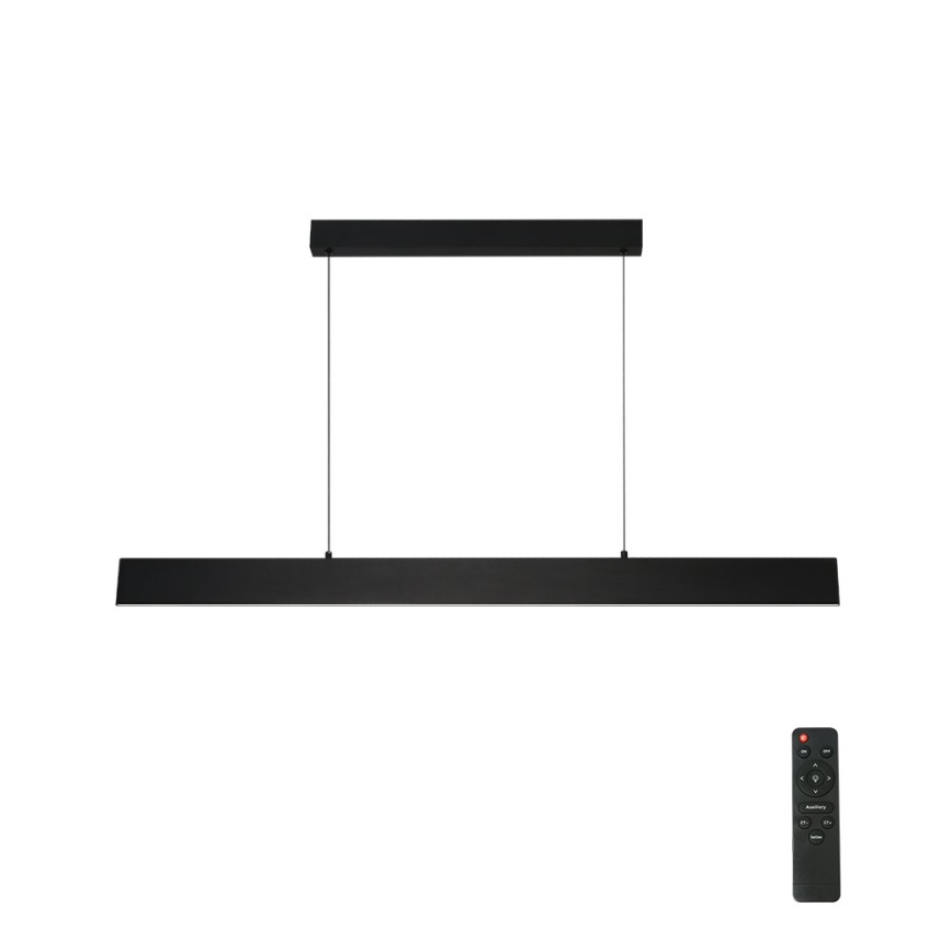 Brilagi - Dimmbare LED-Hängeleuchte SLIMLINE LED/40W/230V 3000-6000K schwarz + Fernbedienung