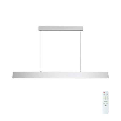 Brilagi - Dimmbare LED-Hängeleuchte SLIMLINE LED/40W/230V 3000-6000K silbern + Fernbedienung