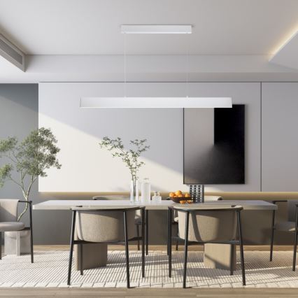 Brilagi - Dimmbare LED-Hängeleuchte SLIMLINE LED/40W/230V 3000-6000K weiß + Fernbedienung