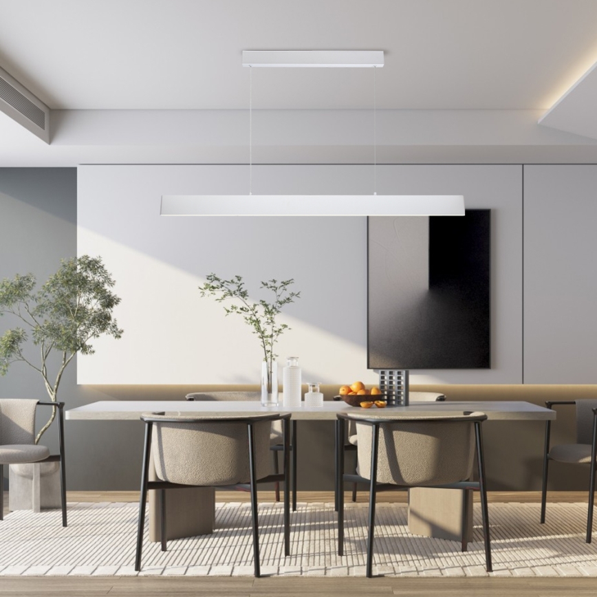 Brilagi - Dimmbare LED-Hängeleuchte SLIMLINE LED/40W/230V 3000-6000K weiß + Fernbedienung