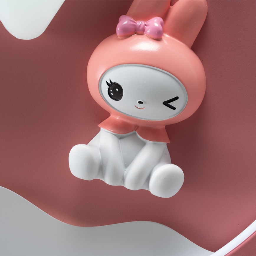 Brilagi - LED-dimmbare Kinder-Deckenleuchte BUNNY LED/83W/230V 3000-6000K Ø 49 cm + Fernbedienung