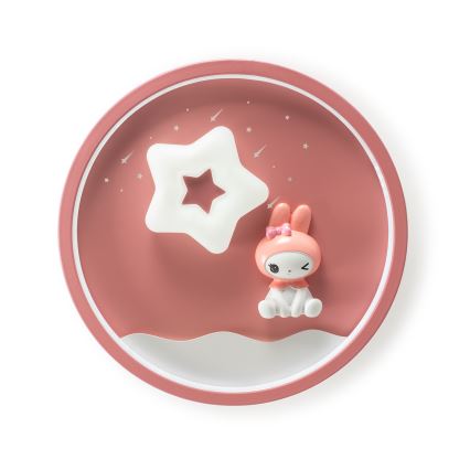 Brilagi - LED-dimmbare Kinder-Deckenleuchte BUNNY LED/83W/230V 3000-6000K Ø 49 cm + Fernbedienung