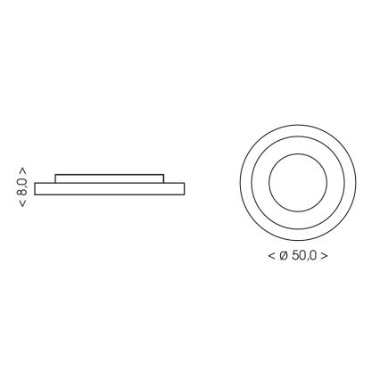 BRILAGI - Dimmbare LED-Kinder-Deckenleuchte ASTRO LED/68W/230V 3000-6000K Ø 50 cm + Fernbedienung