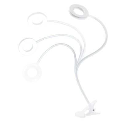 Brilagi - LED-Dimmleuchte mit Clip ORBELA LED/8W/230V 3000/4000/5000K Weiß