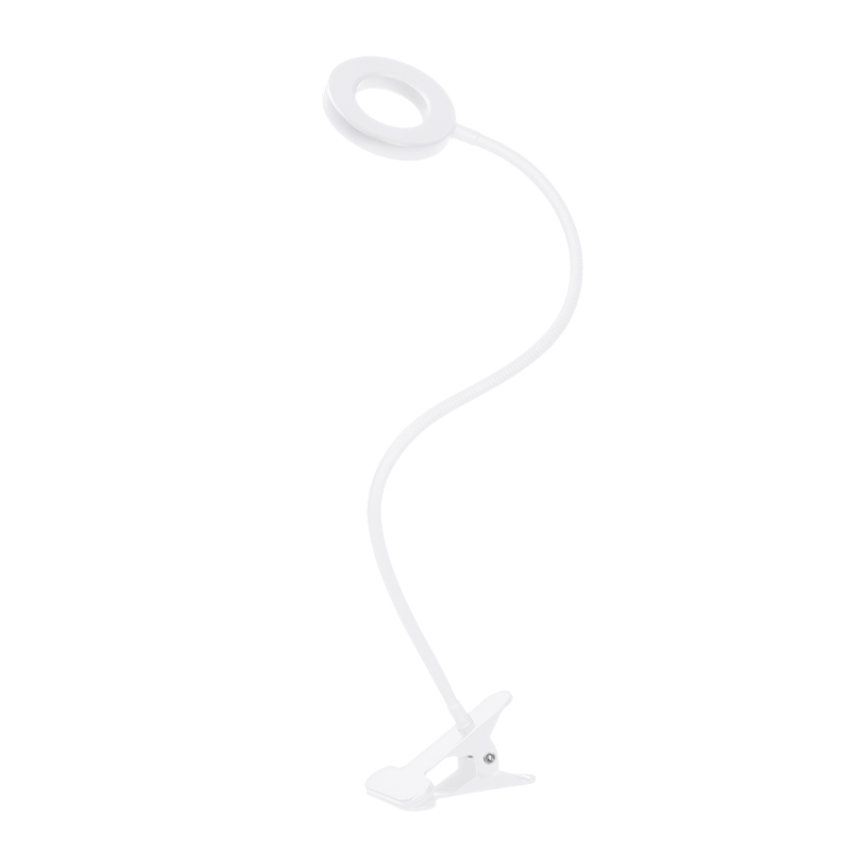 Brilagi - LED-Dimmleuchte mit Clip ORBELA LED/8W/230V 3000/4000/5000K Weiß