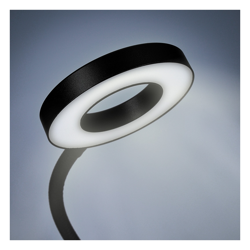 Brilagi - Dimmbare LED-Lampe mit Clip ORBELA LED/8W/5V 3000/4000/5000K schwarz