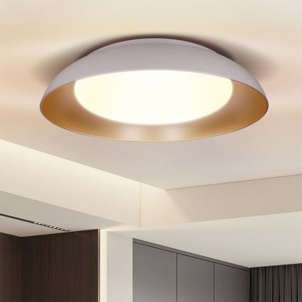 Brilagi - LED dimmbare Deckenleuchte ALVA LED/48W/230V 3000-6500K Ø 51 cm Weiß + Fernbedienung
